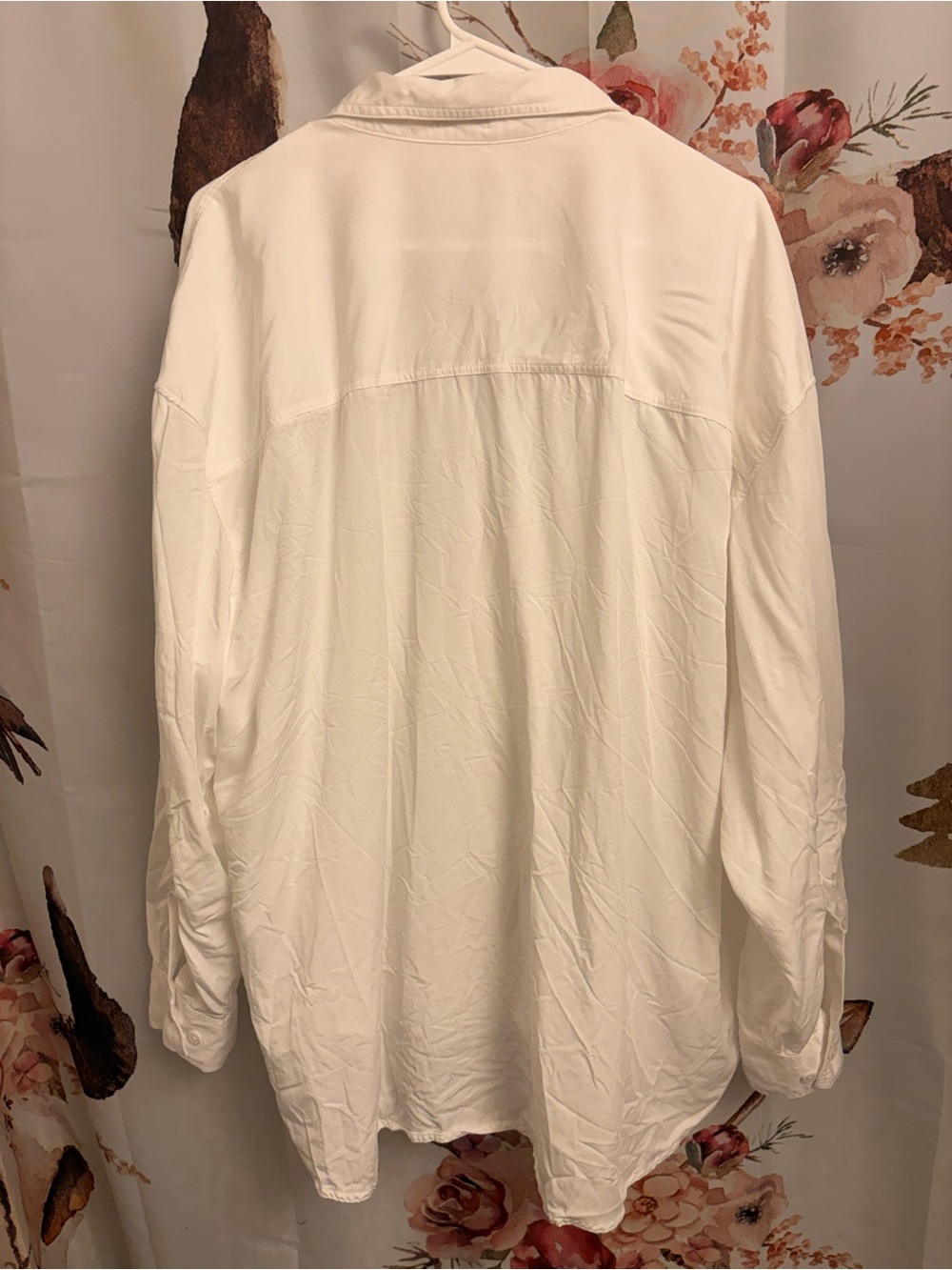 Babaton White Long-Sleeve Button-Up Shirt - Picture 6 of 7